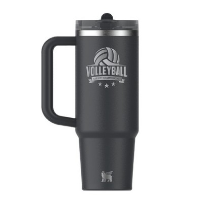 Stanley® Quencher ProTour Flip Straw Tumbler 30oz, Black - Etched