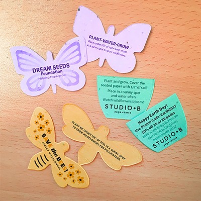 Small Die-Cut - Printed Double Sided