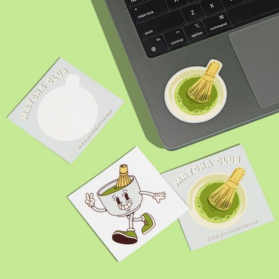 3"x3" Kiss Cut Custom Stickers