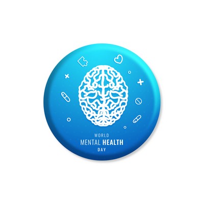 Metal Buttons circle (1.5") Four colour process