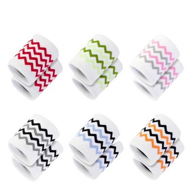Nylon Stripe Wristband Sport Wrist Band
