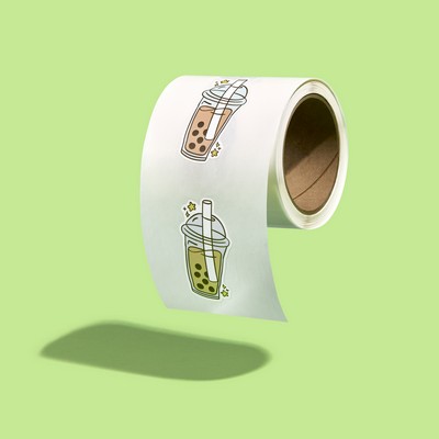 1.5"x1.5" Custom Sticker Roll (High Quantity)