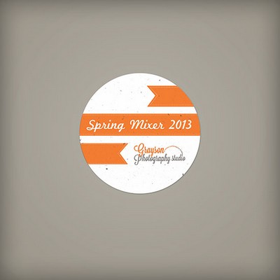 Single-Sided Small Seed Paper Circle Coasters