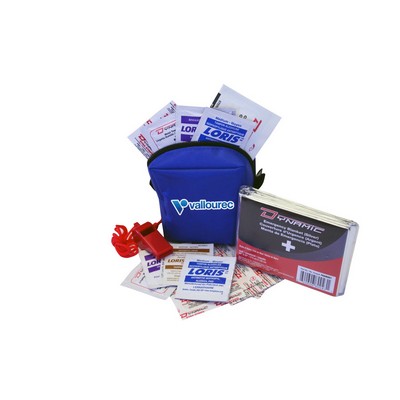 Outdoor First Aid Kit w/Nylon Bag & Velcro (25 Pieces)