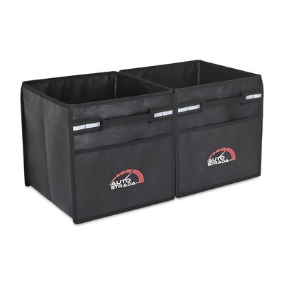 Structure Laminated Recycled Non-Woven Cargo Box Set - Black